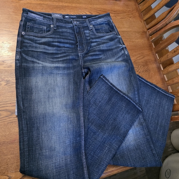 BKE Tyler Men's Dark Blue Jeans - Picture 5 of 5